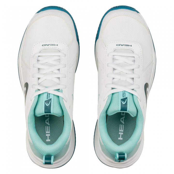 Head Sprint Court 4.0 Junior White / Turquoise